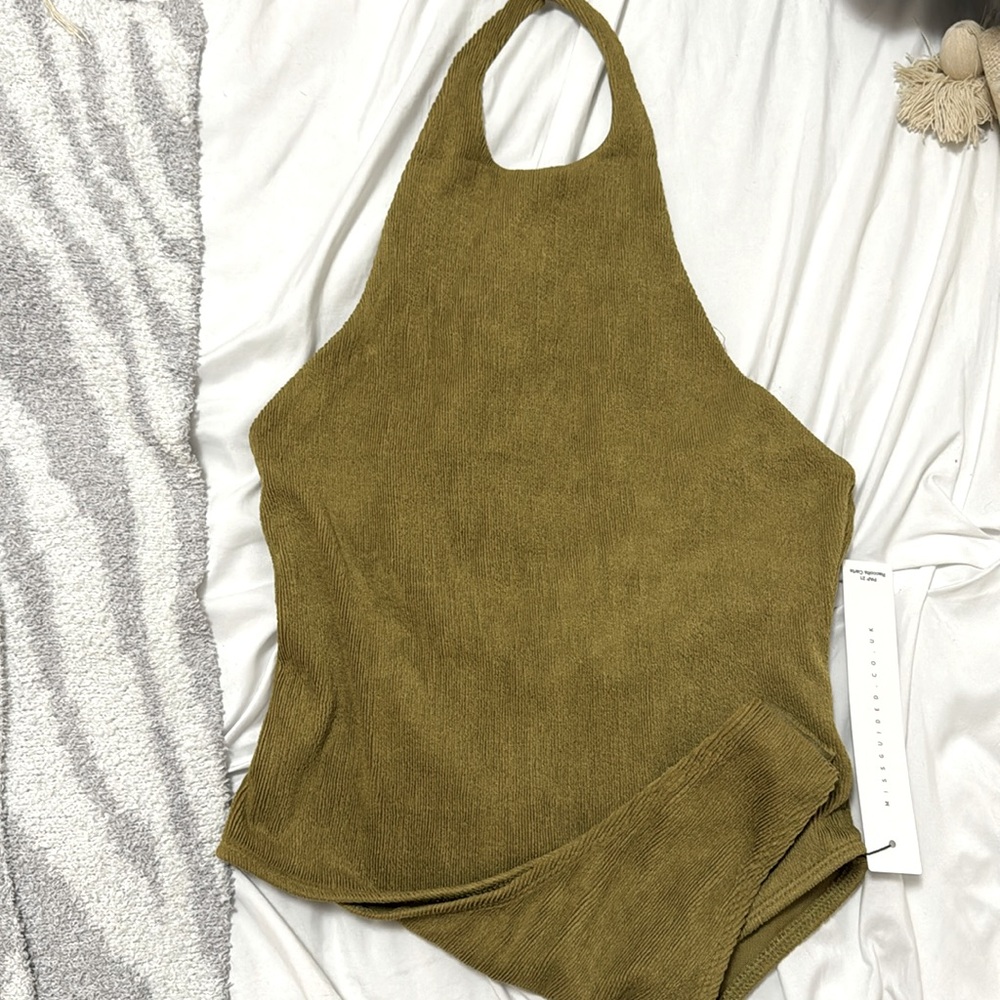 Bodysuit with open back